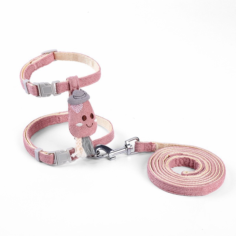 Kit de cuerda de tracción para gatos ajustable I-shaped cat chain correa de pecho para gatos para salir al por mayor artículos de mascotas especiales