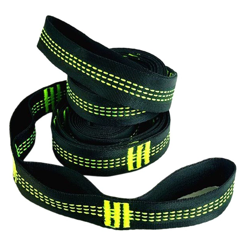 Ремни для кемпингового гамака, ремни для крепления к дереву, плоские ремни для йоги с высокой несущей способностью, специальные веревки для гамаков для активного отдыха, ремни для крепления к дереву.