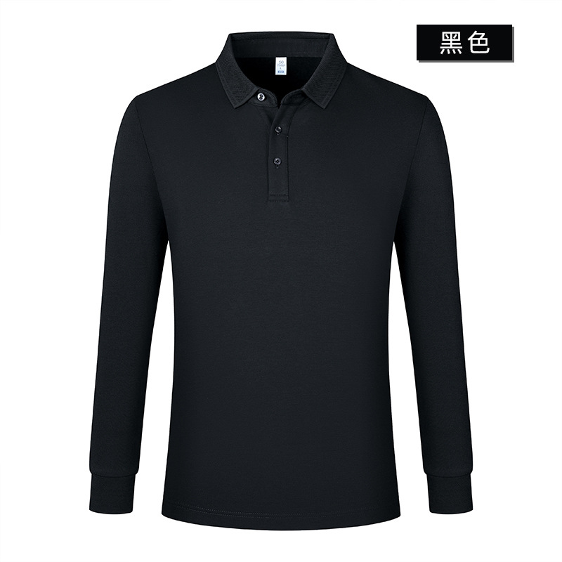 Trajes de oficina de hombre ropa de alta calidad personalizada algodón modales otoño invierno camisa polo personalizada