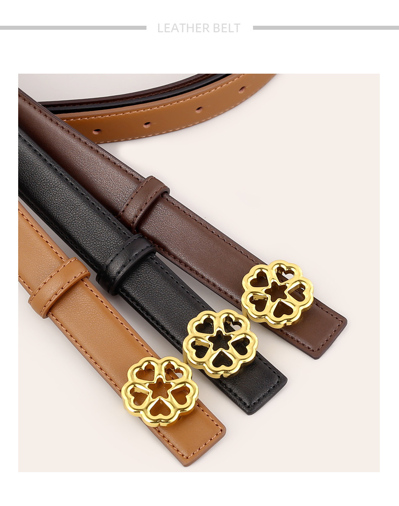 Naiste nahast vöö kleitidele ja teksadele stiilne disain_voghion.com