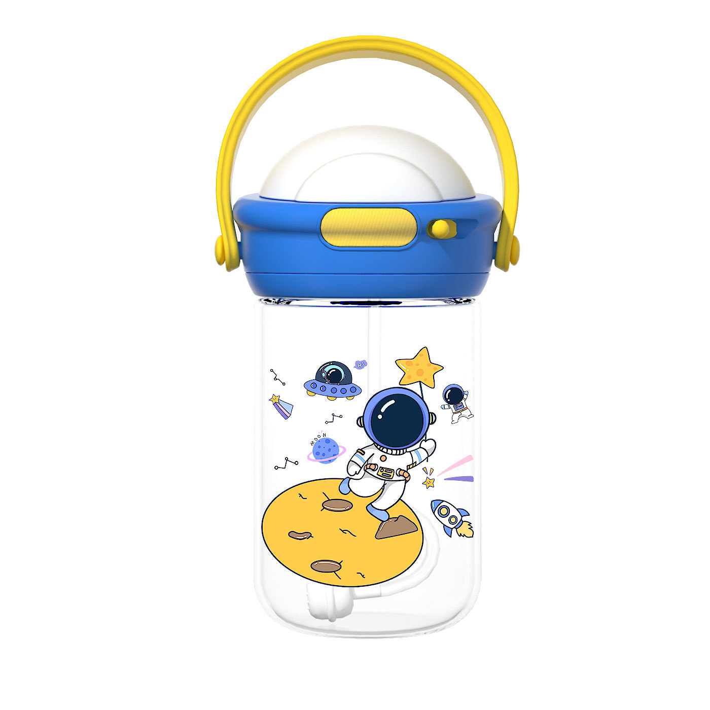 Tokie travieso taza de agua para niños taza de paja taza de beber para bebés jardín de infantes taza de beber para bebés anti-estrangulamiento resistente a la caída