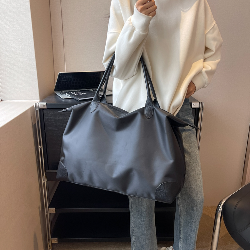 Cross-Border Travel Bag for Women on Business Trips, Portable Hand Luggage Bag, Sports and Leisure Simple Storage Fitness Yoga Bag