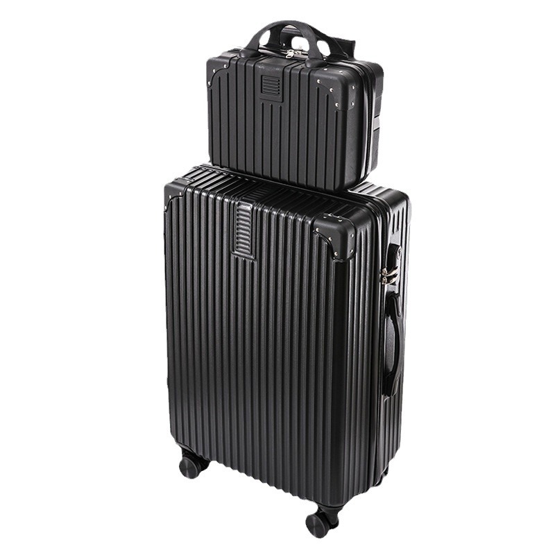 Maleta de 20 pulgadas para mujeres con ruedas universales caja de viaje caja de contraseña caja de embarque caja de tracción caja de ruedas universales caja de cuero al por mayor