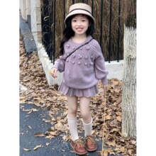 �n��Ůͯ2025�ﶬ�¿�С���L��ɫᘿ����bŮ���h������ë�°���ȹ