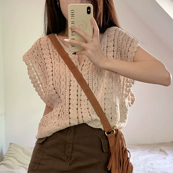 01A short sleeve beige