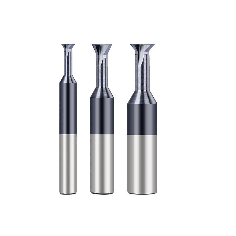 Cross-border new tungsten steel dovetail milling cutter end mill metal processing milling cutter wholesale