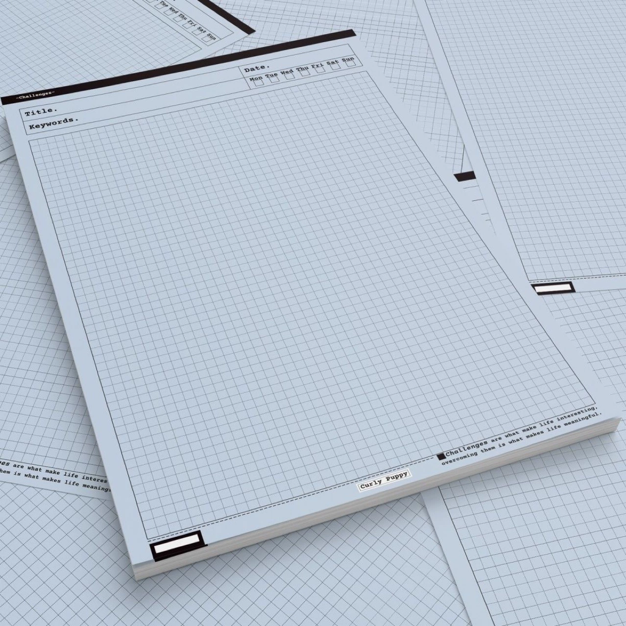 B5 Challengs, Challengs, high-looking and cute book, student excerpts, can tear up the letter paper notebook