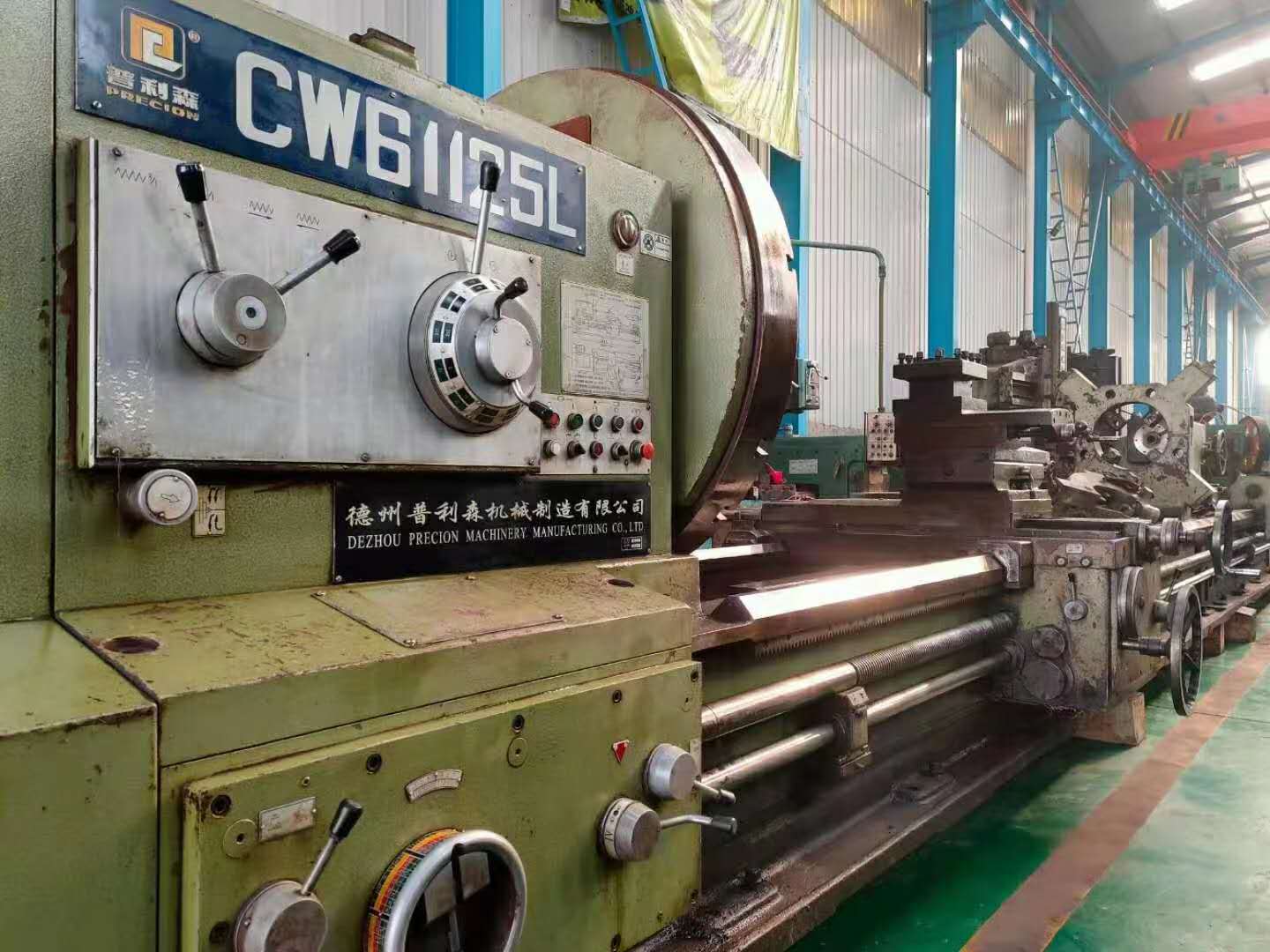 处理二手8米普利森CW61125Lx8米普车二手卧车二手普利森车床