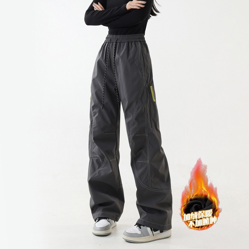 Carbon gray [velvet and thickened]