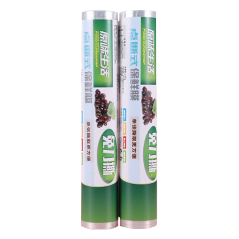 Youneng household point break food grade large roll plastic wrap fruit and vegetable high temperature resistant in stock wholesale