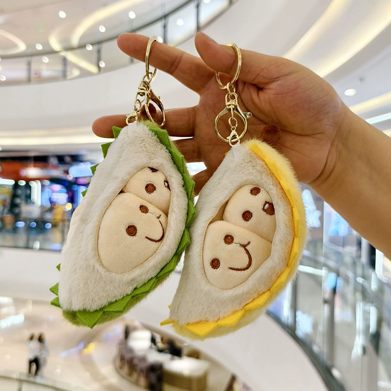 Креативный смайлик дуриан кукла плюшевая игрушка кукла подвеска съемная сумка брелок подвеска кукла подарок