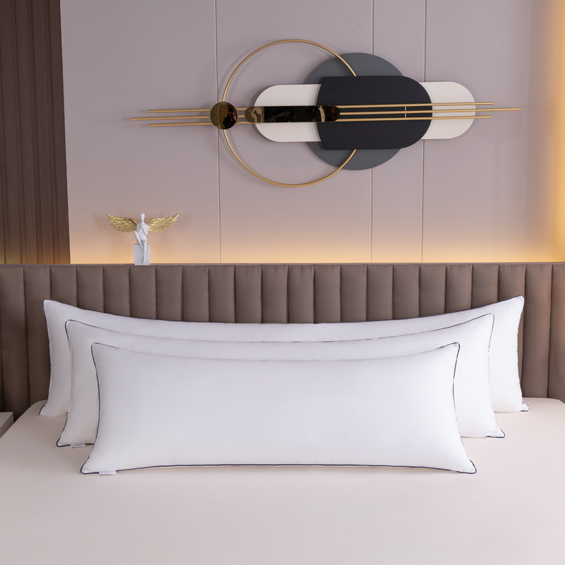 2023 nueva piel-amistoso cómodo solo Hotel almohada doble almohada larga