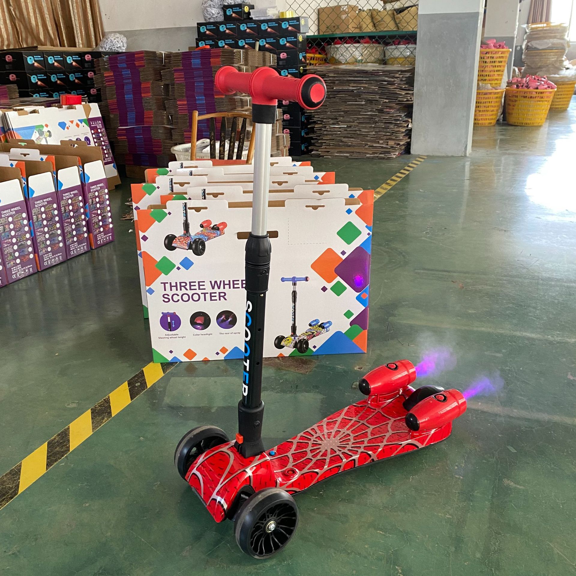 RUNFLYTECH kids spray fire sco