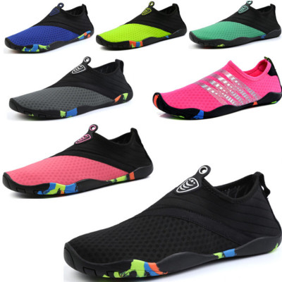 On behalf of adult Sandy beach Snorkeling shoes Diving shoes lovers Wading Swim shoes Upstream soft sole Skin care shoes