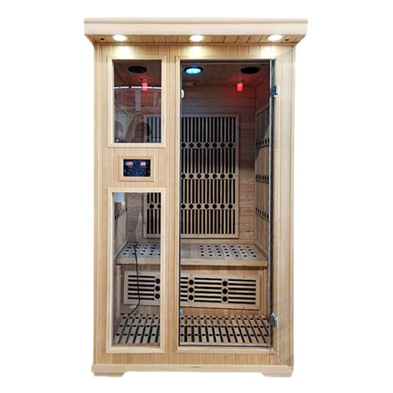 Сауна комната Мобильная коробка для пропаривания пота Коммерческая парная Бытовая взрослый Турмалин Дальний инфракрасный номер для пропаривания пота Частотная комната