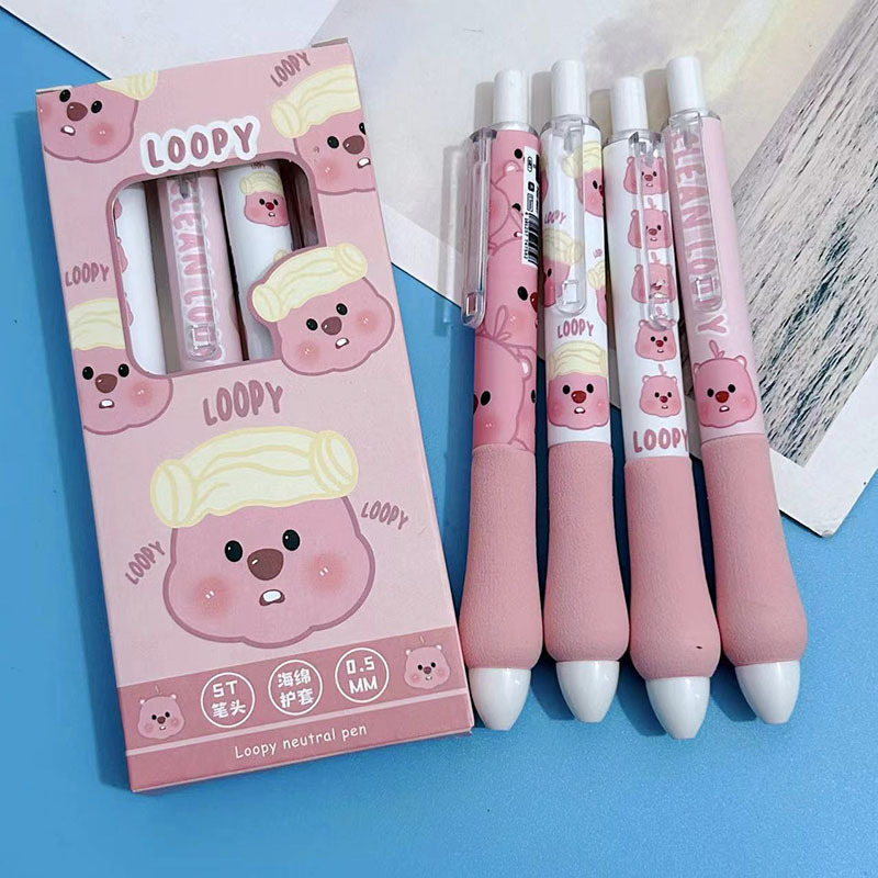 Bolígrafo de gomas Bobby 1 caja (4 piezas)