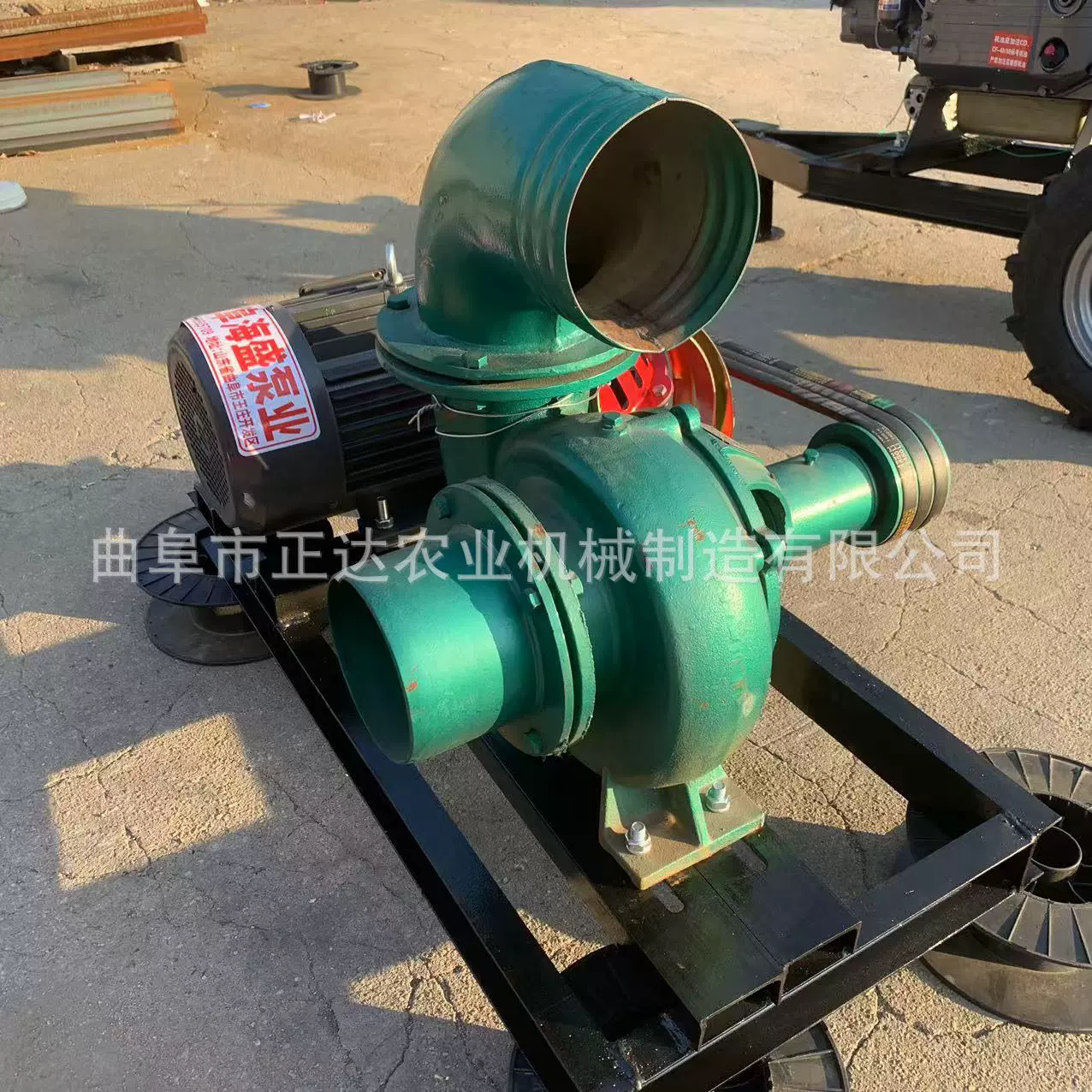 Дизельный насос для дизельного двигателя Сельскохозяйственный насос для речного пруда для выемки грунта 8-дюймовый насос для сточных вод