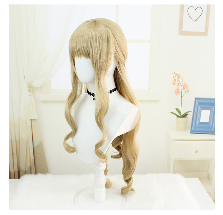 【漂艺】原枫丹神 娜维娅cos假发仿真头皮混蓬蓬丝万用高温丝长卷发-阿里巴巴