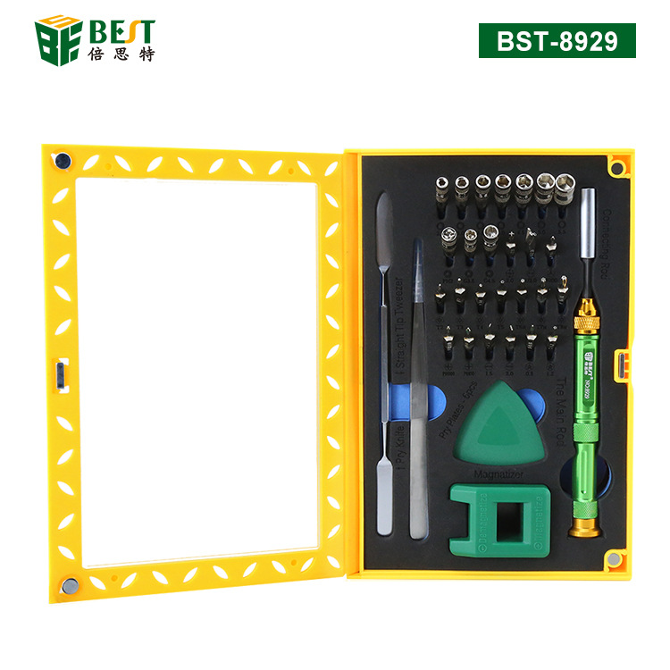 倍思特 批发螺丝刀套装 家用通用维修工具套批多功能拆机工具8929