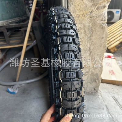 Motorcycle tire factory sells off-road motorcycle tires with anti-slip and wear-resistant properties 350-18 (Yolsuzluq şinləri)