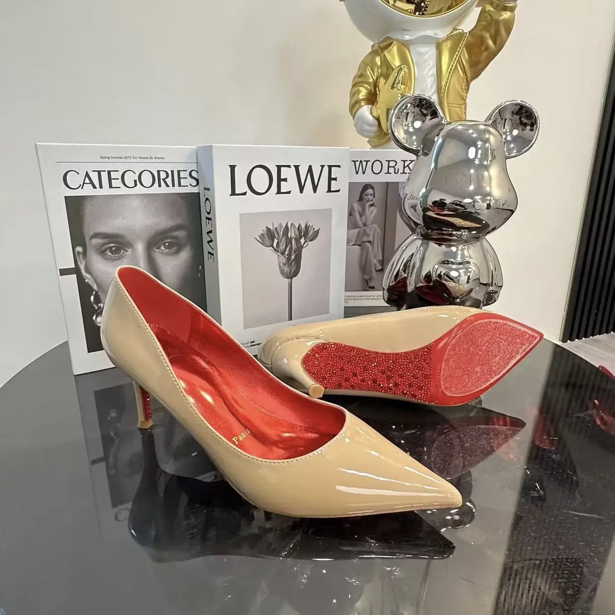 Nude color 10CM (all covered with drill bottom)