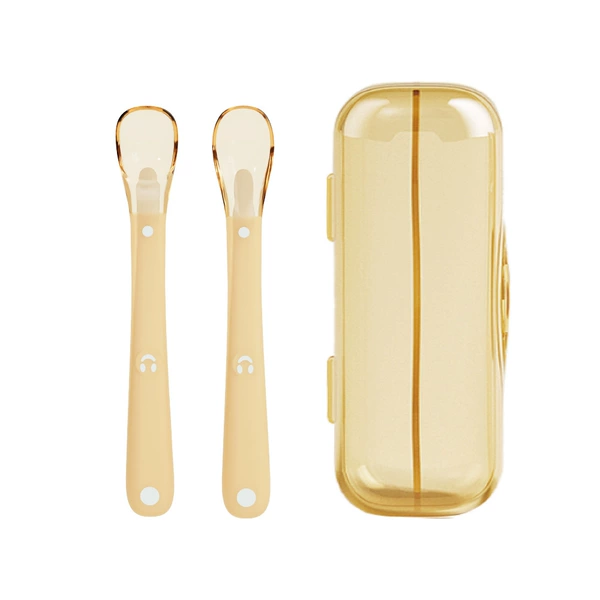 Newborn spoon+supplementary food spoon+PP box (OPP)