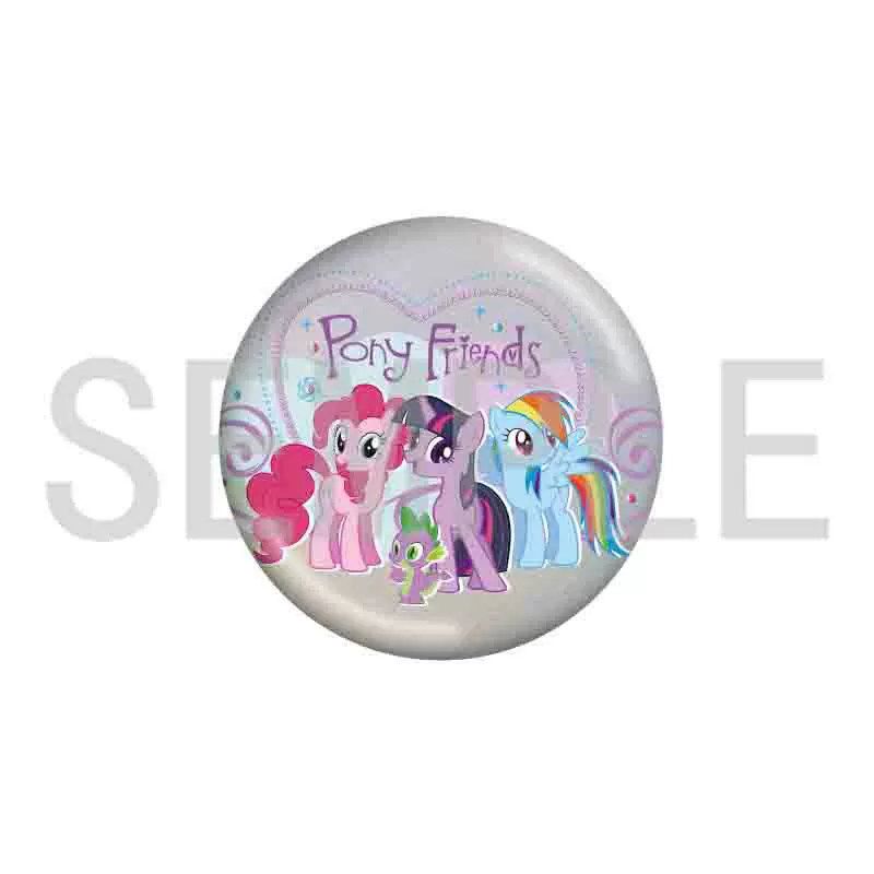 Старшая деталь Little Ma Bolly 75 Двойная вспышка Панель Значок Bad My Little Pony, Hyatt, Ziyue Yunbao Apple Jiaer