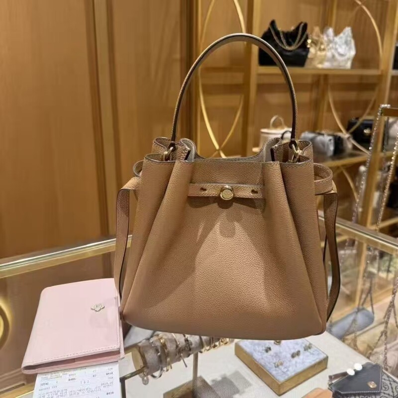 New Tb Bucket Bag for Women, Versatile Crossbody Shoulder Bag, Fashionable Commuter Drawstring Design Romy Bag New Tb Bucket Bag for Women, Versatile Crossbody Shoulder Bag, Fashionable Commuter Drawstring Design Romy Bag