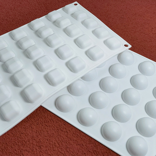 Sanxin 35-piece silicone mold DIY love French mousse cake ball mooncake filling baking mold