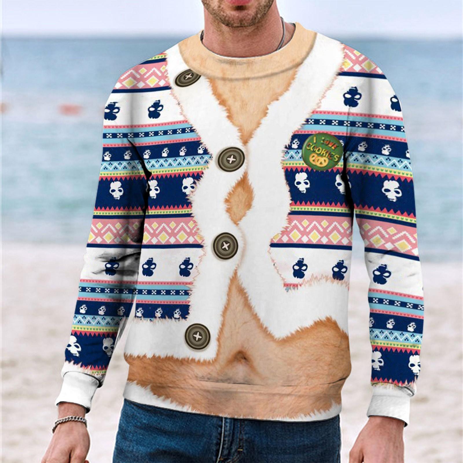 Sudadera de manga larga estilo Hawaii Seaside Resort Juego de voleibol de playa Camiseta transpirable con cuello redondo ME001