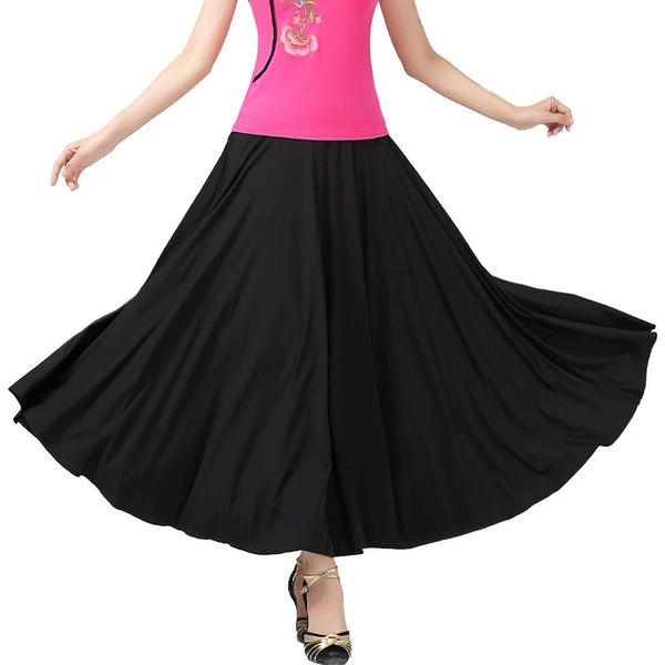 Black long skirt 87cm long