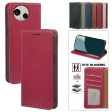 皮质手机壳适用夏普 sharp aquos r9荔枝纹防盗刷强磁r11翻盖皮套