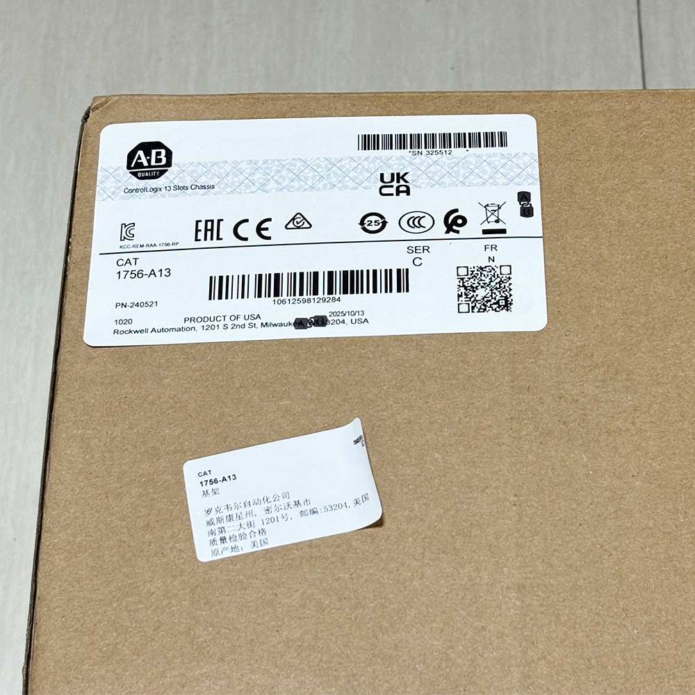 1756-A13基架罗克韦尔Allen-Bradley全新1756A13