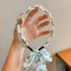 Headband pearl, flowered