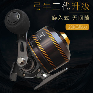 Bongniu Tribe Fishing Wheel Second Generation Fishing Wheel Special Large Capacity Metal Fishing Artifact suit