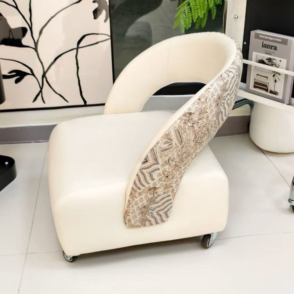 High-End Household Yo-Yo Stool Pulley Chair Universal Wheel Small Stool Movable Sofa Chair Living Room Sitting Stool Low Stool