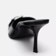 2024 Spring New Product Buckle Decoration High Heel Muller Shoes Single Shoes Women's Shallow Heel Shoes Women's Thin Heel Sandals Women's Shoes