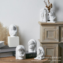 北欧ins桌面装饰高级小众艺术石膏像雕塑氛围摆件家居软装饰礼物