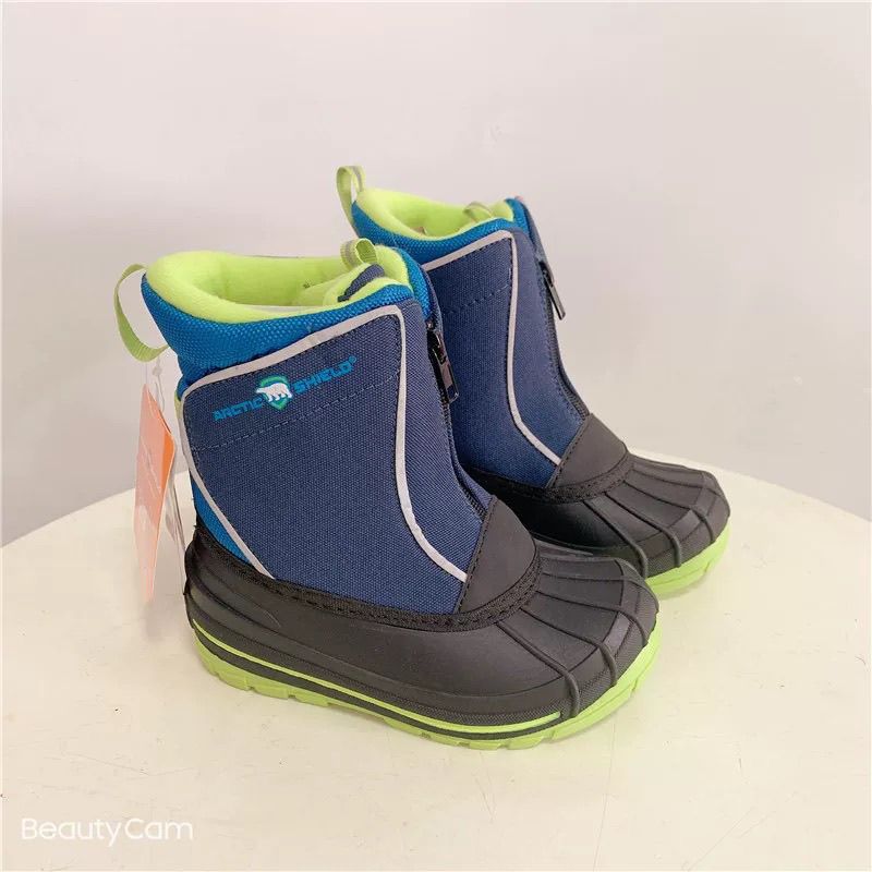 Foreign Trade Export Russian Boys' Snow Boots Genuine Clearance Handsome High-End Waterproof Anti-Skiing