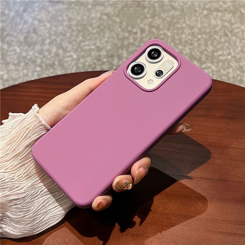 适用液态硅胶oppo reno14手机壳新款RENO13pro纯色12保护套全包11|undefined