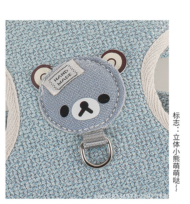  Pet traction rope out of the dog, dog chest strap, wholesale dog rope cat rope to break free of cat chest back