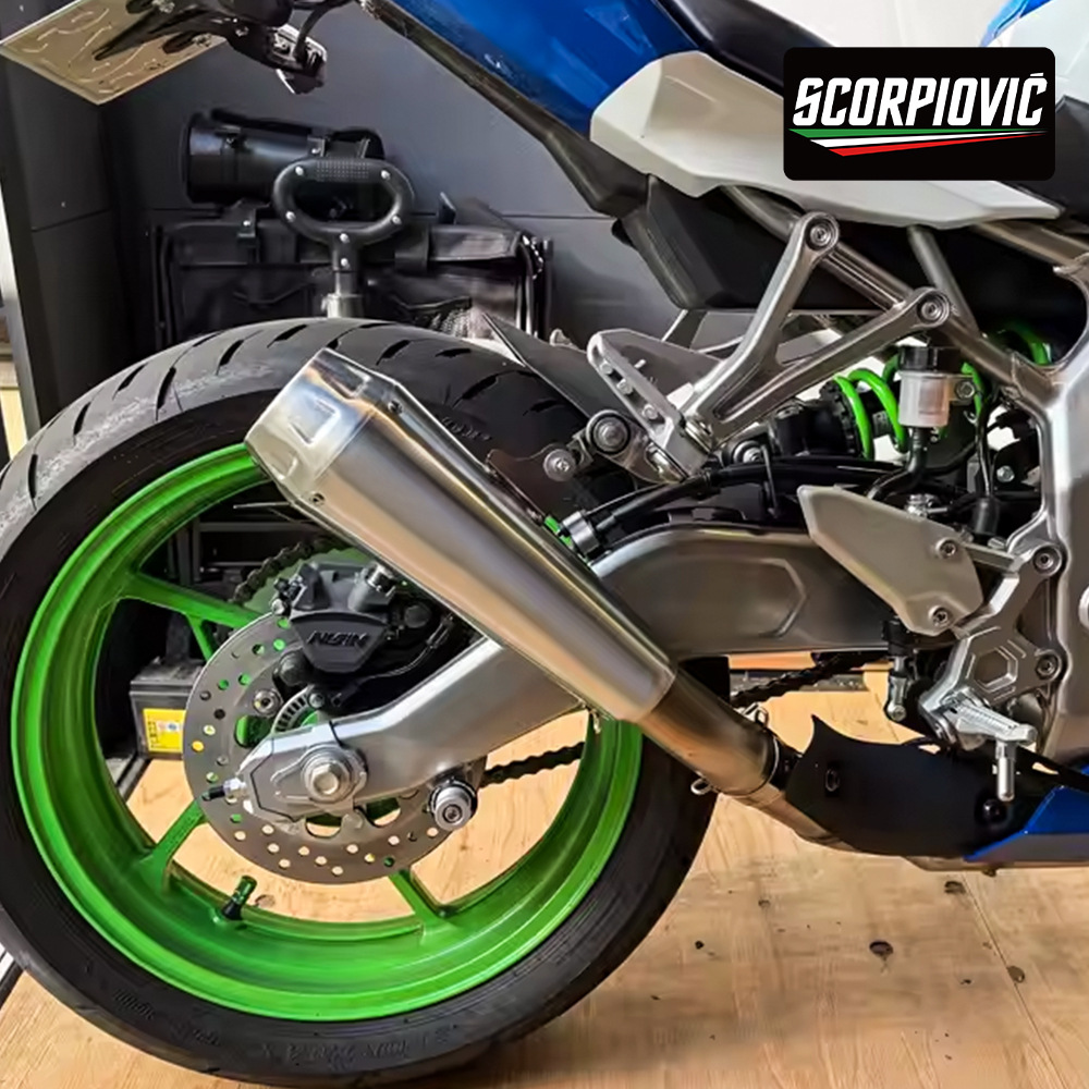 Motorcycle Exhaust Pipe Modification 250Sr Cbr650 Race 350 R3 S1000Rr Universal Tail Section Aw30