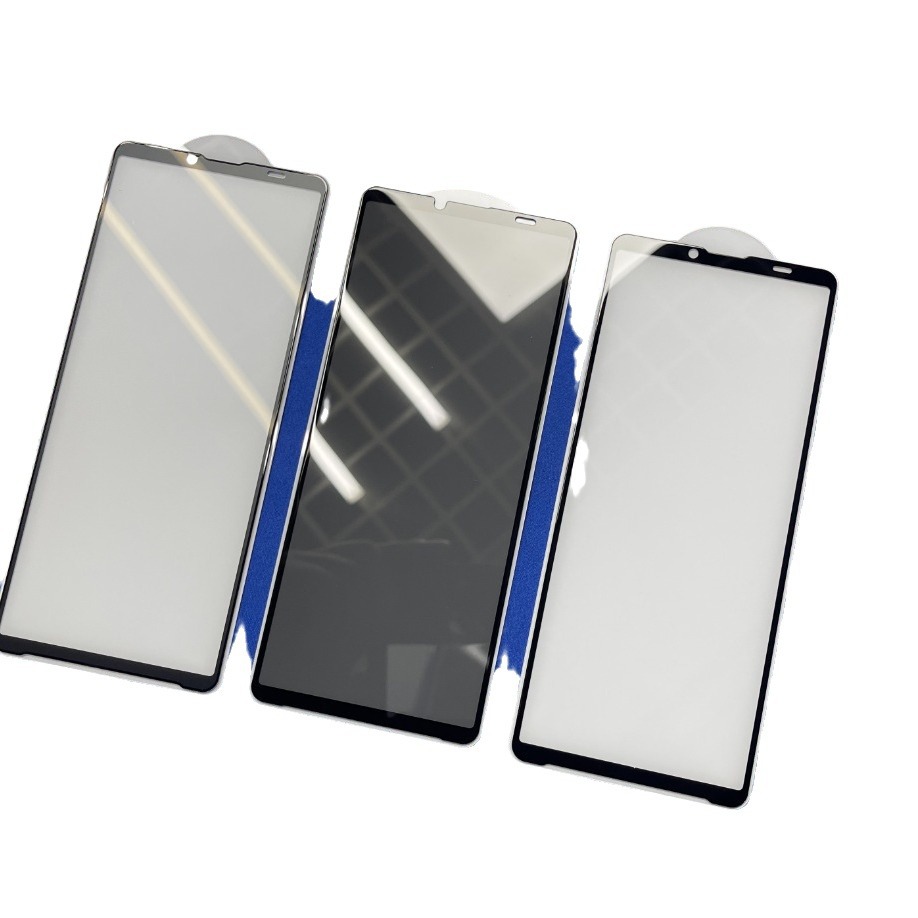 Aplicable a Sony Xperia10 - VI pantalla de película de tela de alta definición impresión de serigrafía película frontal de vidrio temperado