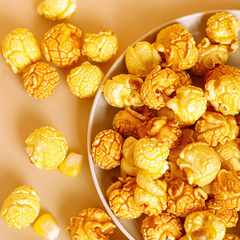 Popcorn kernels ready to eat, caramel cream leisure snacks wholesale