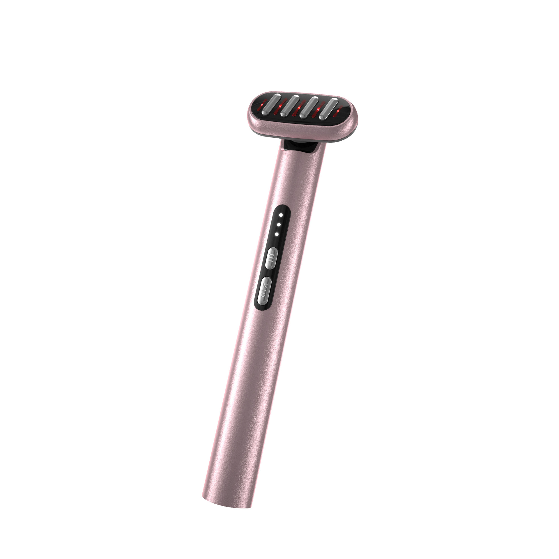 Dispositivo de belleza ocular eléctrico transfronterizo, masajeador ocular con vibración de microcorriente, compresa caliente de temperatura constante con luz de colores, dispositivo de protección ocular de siete colores