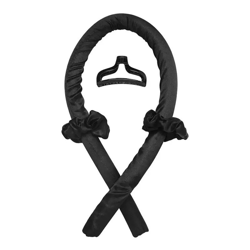 Juego de 4 piezas de palo de pelo rizado negro