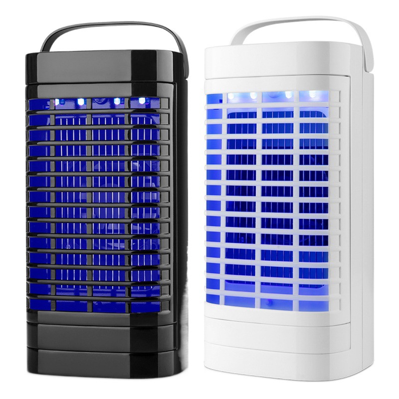Lámpara fotocatalítica antimosquitos para uso doméstico, trampa de succión para mosquitos, matamosquitos, raqueta eléctrica antimosquitos de conexión directa.