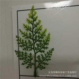 仿真植物塑料水草 10*6厘米草坪草地板草 壁挂藤条装饰小草配件