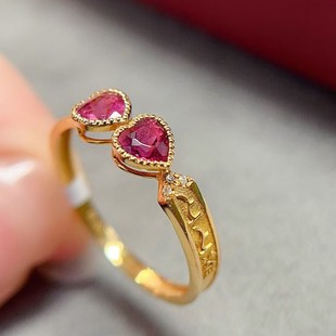 ��ؐ��錚 18K��肱̭t��ָ ÷�ӷ� ��������  ��ʯ0.5�����ʯ