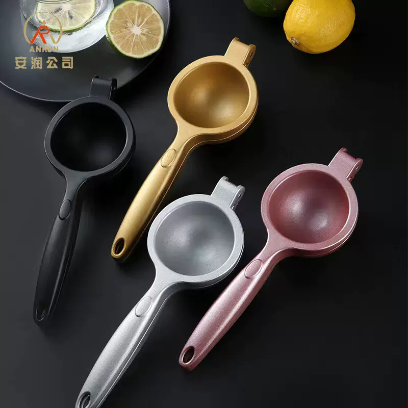 柠檬夹家用铝合金压榨机铝合金多用手动榨汁器厨房橙子手动压汁器